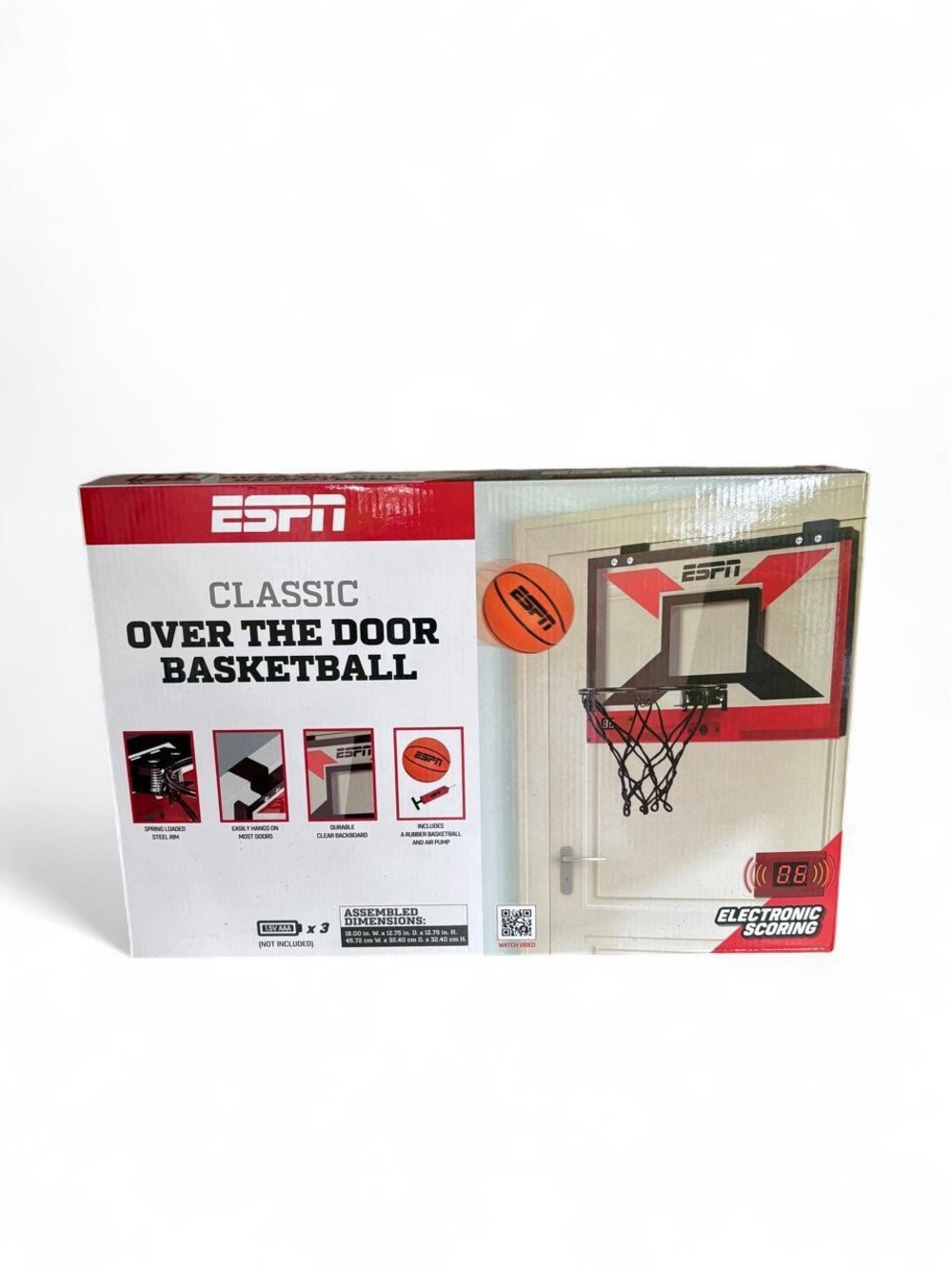 ESPN Classic Over The Door Basketball Hoop - NEW